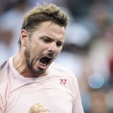 Malgré toute sa hargne, Wawrinka a été battu dès le 1er tour à New York KEYSTONE/EPA/JUSTIN LANE